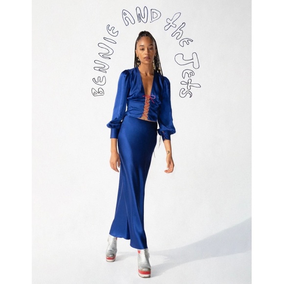 Realisation Par Joni / Jets silk skirt XS - Picture 2 of 6